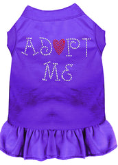 Adopt Me Rhinestone Dress Purple XXXL