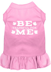 Be Thankful for Me Screen Print Dress Light Pink XXXL (20)