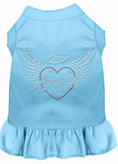 Angel Heart Rhinestone Dress Baby Blue XXXL 