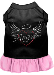 Angel Heart Rhinestone Dress Black with Light Pink XXXL 