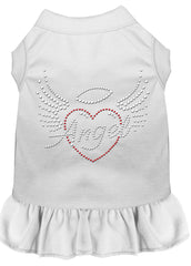 Angel Heart Rhinestone Dress White XXXL 
