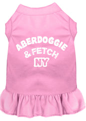 Aberdoggie NY Screen Print Dress Light Pink XXXL (20)