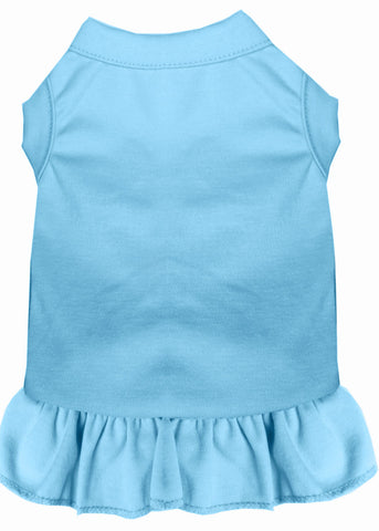 Plain Pet Dress Baby Blue XXXL 