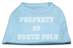 Property Of North Pole Screen Print Shirt