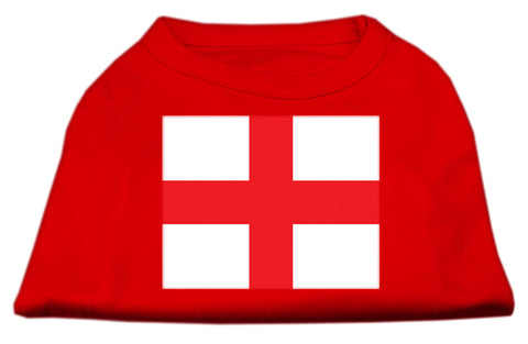 St. George's Cross (english Flag) Screen Print Shirt