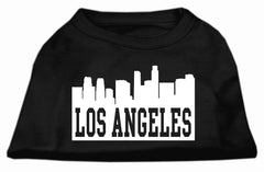 Los Angeles Skyline Screen Print Shirt