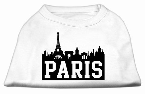 Paris Skyline Screen Print Shirt