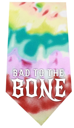 Bad To The Bone Screen Print Bandana