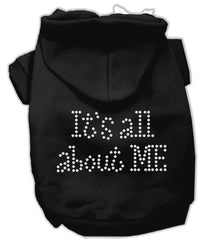 It's All About Me Rhinestone Hoodies