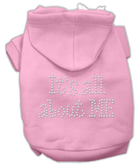 It's All About Me Rhinestone Hoodies