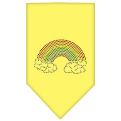 Rainbow Rhinestone Bandana