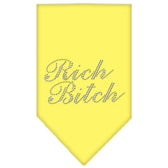 Rich Bitch Rhinestone Bandana