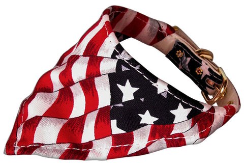 America The Beautiful Bandana Collars Patriotic
