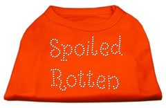 Spoiled Rotten Rhinestone Shirts Orange XXXL (20)
