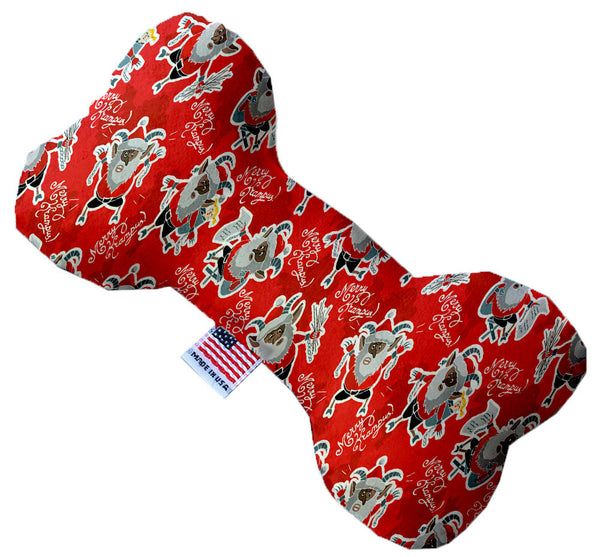 Krampus 10 Inch Canvas Bone Dog Toy