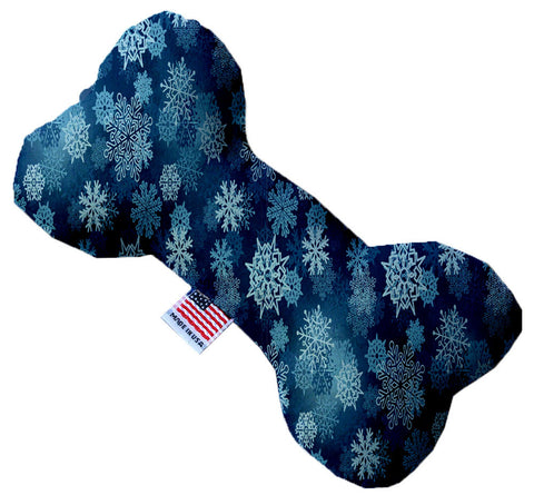 Winter Wonderland 10 Inch Canvas Bone Dog Toy