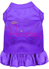 Princess Rhinestone Dress Purple XXXL 