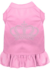 Rhinestone Crown Dress Light Pink XXXL 