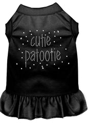 Rhinestone Cutie Patootie Dress Black XXXL 