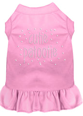 Rhinestone Cutie Patootie Dress Light Pink XXXL 