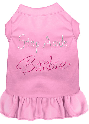 Step Aside Barbie Rhinestone Dress Light Pink XXXL 