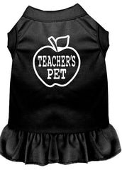 Teachers Pet Screen Print Dress Black XXXL (20)