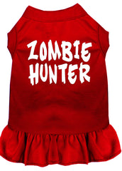 Zombie Hunter Screen Print Dress Red XXXL (20)