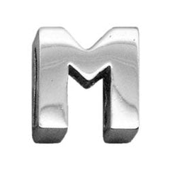3-8" (10mm) Chrome Plated Charms A - Z