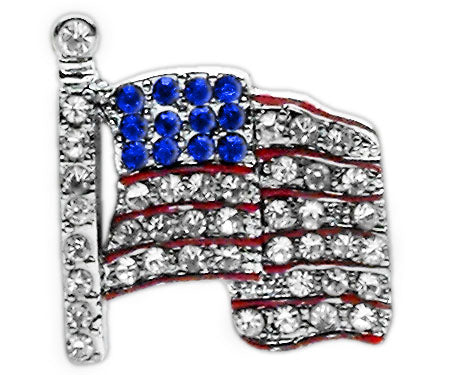 3-8" Slider Flag Charm Flag