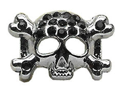 3/8" Skull Slider Charm 3/8'' (10mm)
