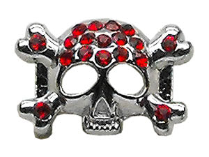 3/8" Skull Slider Charm 3/8'' (10mm)