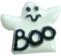 3-8" (10mm) Halloween Slider Charms Ghost