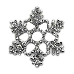 Holiday 10mm Slider Charms Snowflake