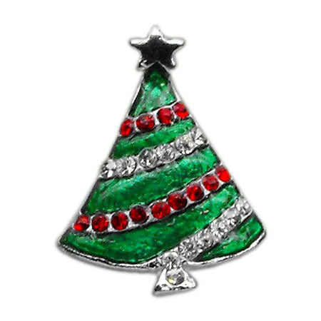 Holiday 10mm Slider Charms Christmas Tree