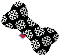 Jerusalem Cross Inch Canvas Bone Dog Toy