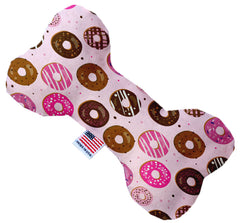 Pink Donuts Inch Stuffing Free Bone Dog Toy