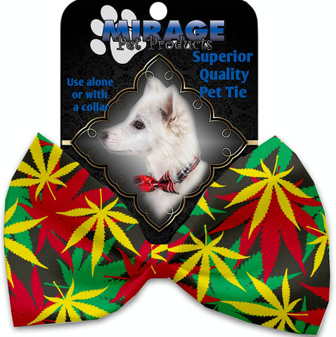 Rasta Mary Jane Pet Bow Tie