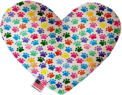 Confetti Paws Inch Heart Dog Toy