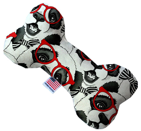 Hip Pandas Inch Canvas Bone Dog Toy