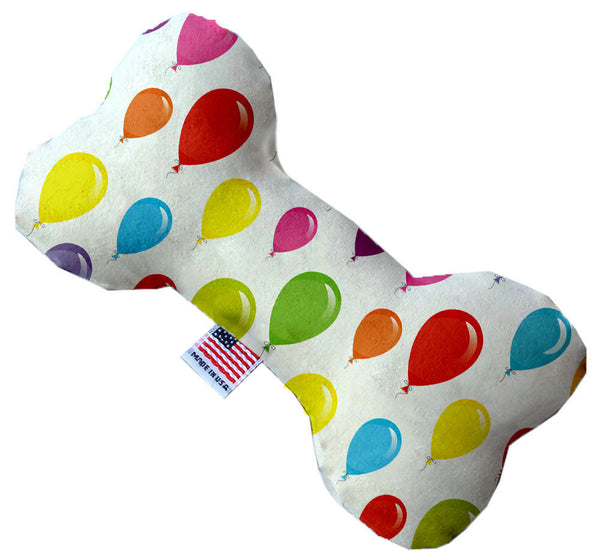 Balloons Inch Canvas Bone Dog Toy