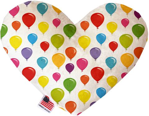 Balloons Inch Canvas Heart Dog Toy