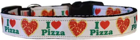 Pizza Party Nylon Cat Safety Collar