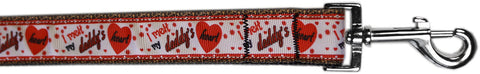 Melt Daddy's Heart Nylon Pet Leash By