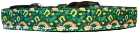 Lucky Puppy Charms Nylon Dog Collar