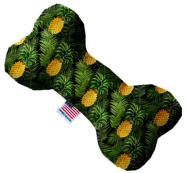 Pineapples In Paradise Inch Canvas Bone Dog Toy