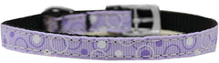 Retro Nylon Dog Collar With Classic Buckle 3/8" Size