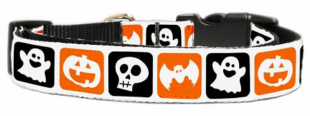 Classic Halloween Nylon Dog Collar