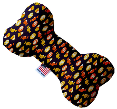 Halloween Candy Confetti Inch Canvas Bone Dog Toy