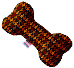 Autumn Leaves Stuffing Free Bone Dog Toy