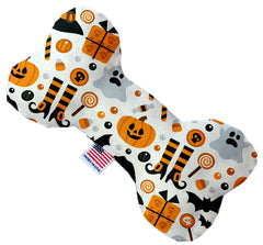 Classic Halloween Inch Canvas Bone Dog Toy